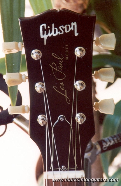 68lp5.jpg - Completed headstock.